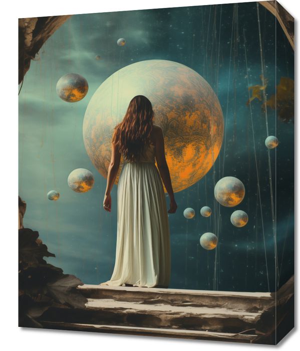 Obraz 40x50cm Teatr w Portalu Ruin