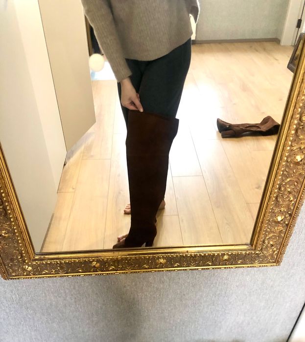 Ботфорты zanotti Италия оригинал