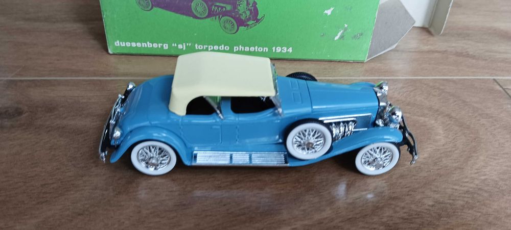 1934  Duesenberg SJ Torpedo phaeton 1/43