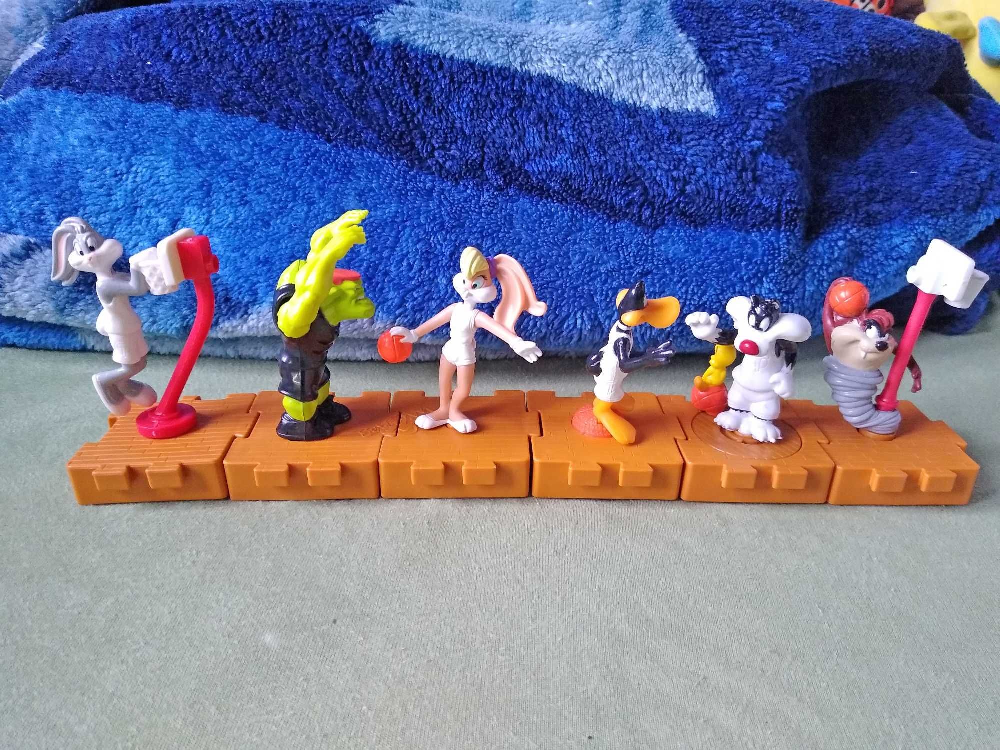 Zestaw zabawek McDonalds Space Jam vintage Kosmiczny Mecz