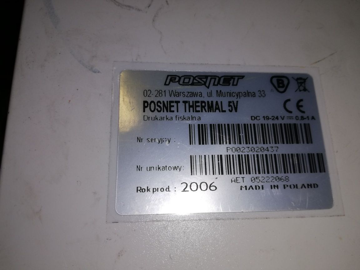Drukarka termiczna Posnet Termal 5V Konwerter USB