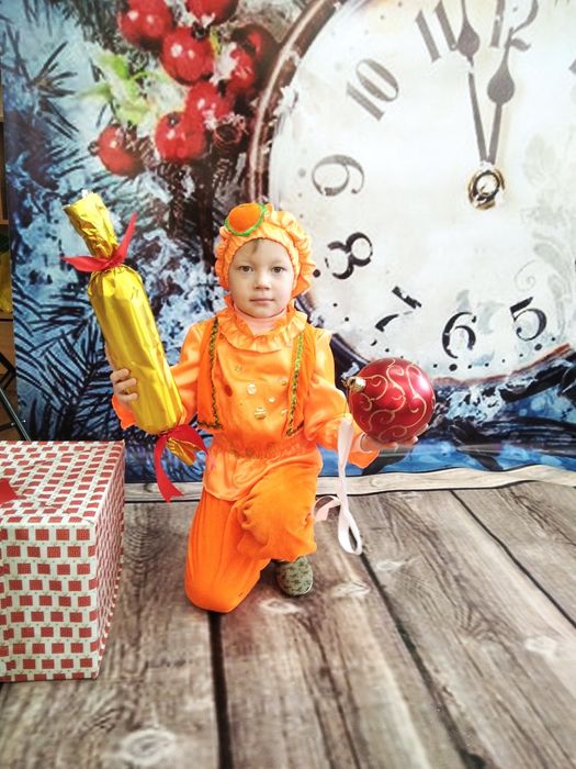 Костюм мандарина!