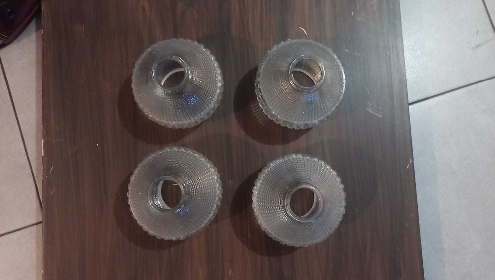 Plafons vidro para luminaria vintage