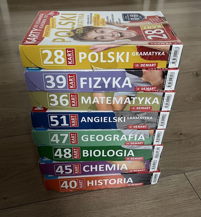 Zestaw powtórkowy do sprawdzianów do szkoły podstawowej, klas 4-8