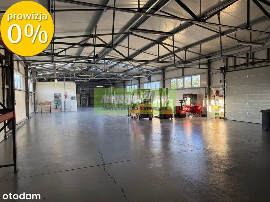 Płońska, obiekt produkcyjny, wynajem 700 m2