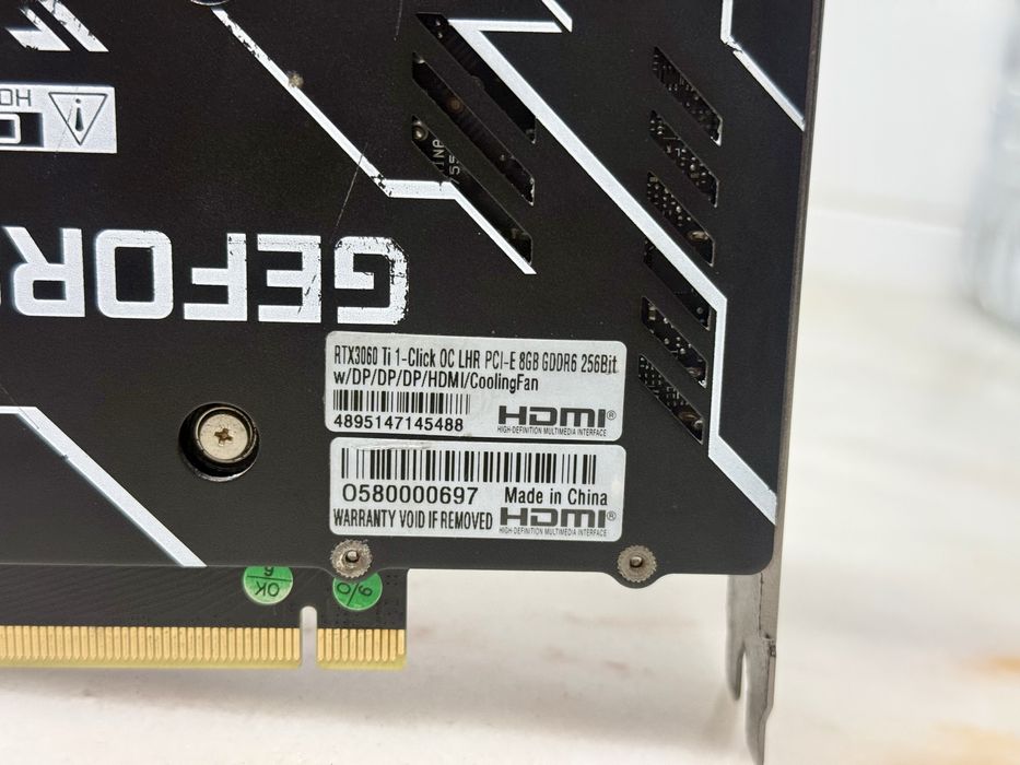 RTX 3060 ti 8gb kfa2