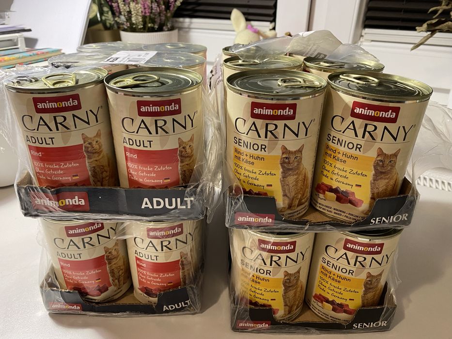 karma mokra dla kota, animonda carny
