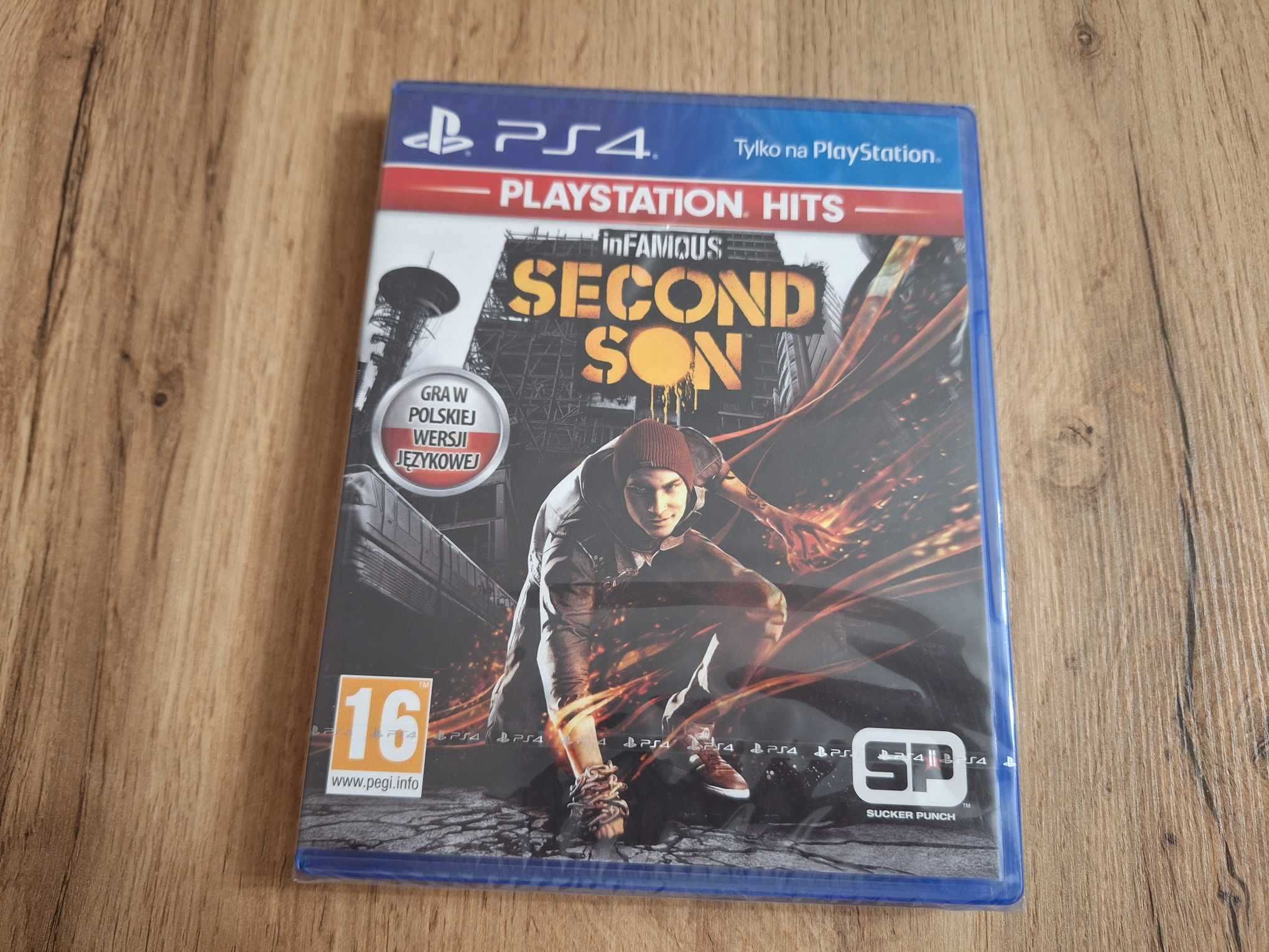 SPRZEDAM: Gra inFamous Second Son na PS4, nowa (folia)