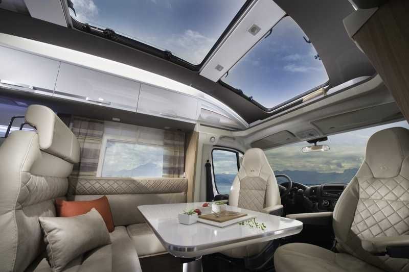 kampervan -automat -adria -ahorn -knaus -półintegra