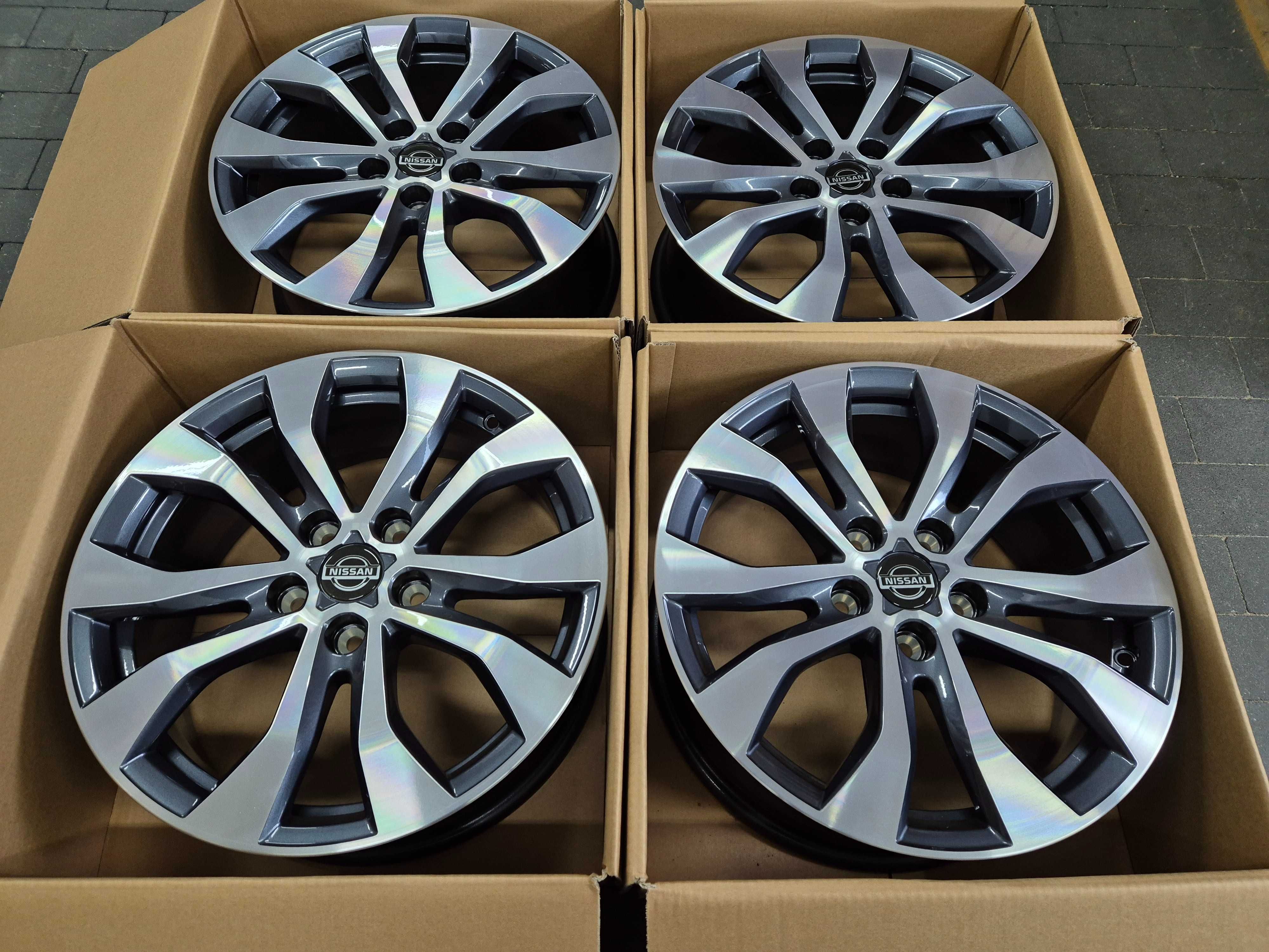 Felgi 17 NISSAN Qashquai X-Trail Juke Leaf Primera Pulsar 5x114,3
