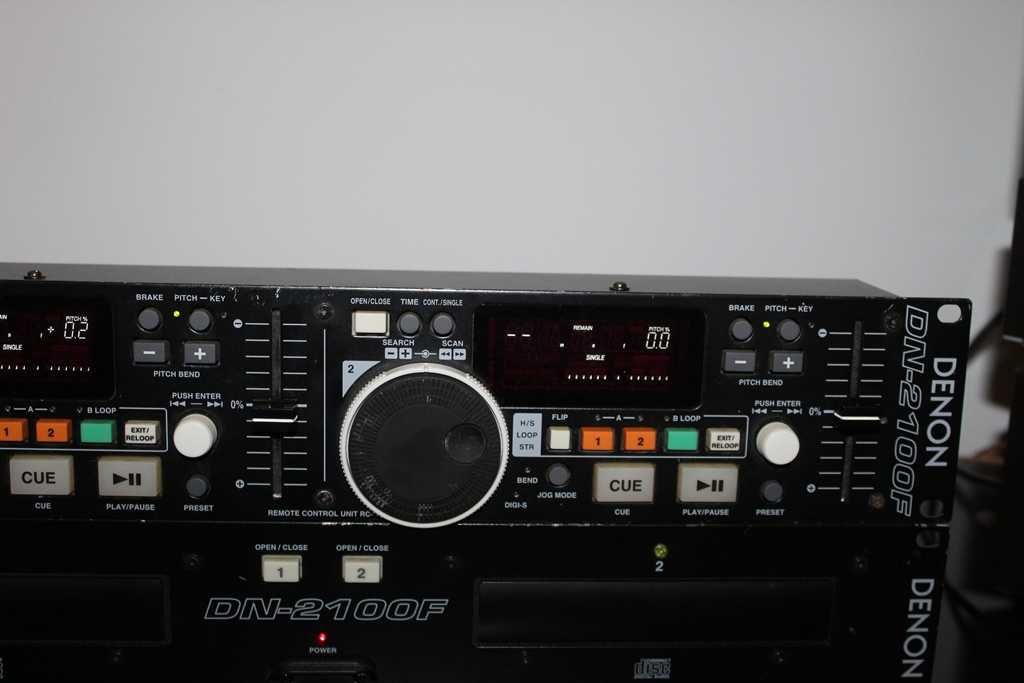 DENON DN-2100F Wysokiej jakości Mixer dj-ski 2 płytowy Wysyłka