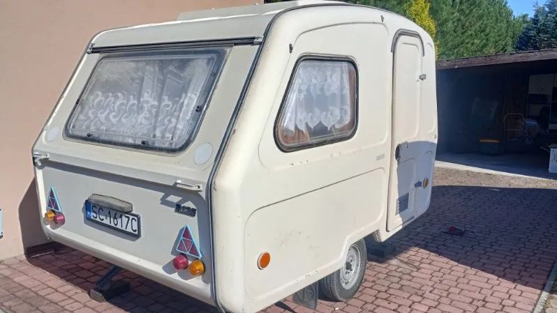 Niewiadów N126  Przyczepka kempingowa Niewiadów po remoncie