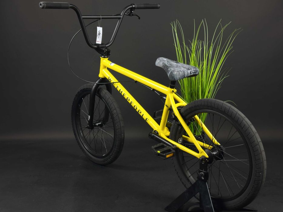 Велосипед BMX 20" WeThePeople Justice 20.75",
жовтий 2021