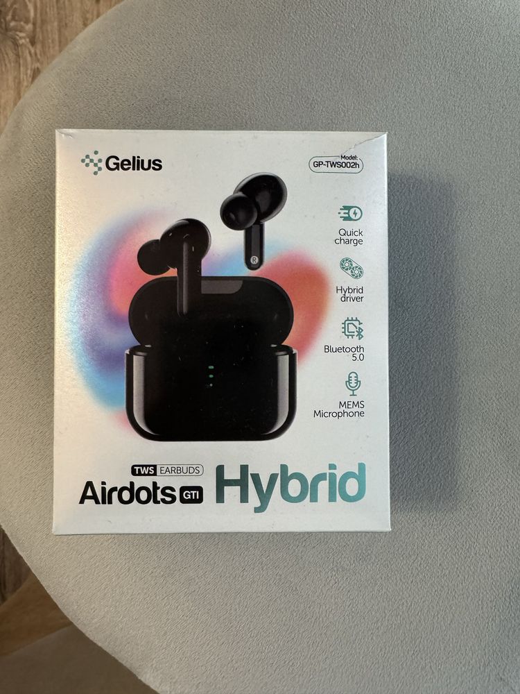 Беспроводные наушники Gelius Airdots безпровідні навушники чорні
