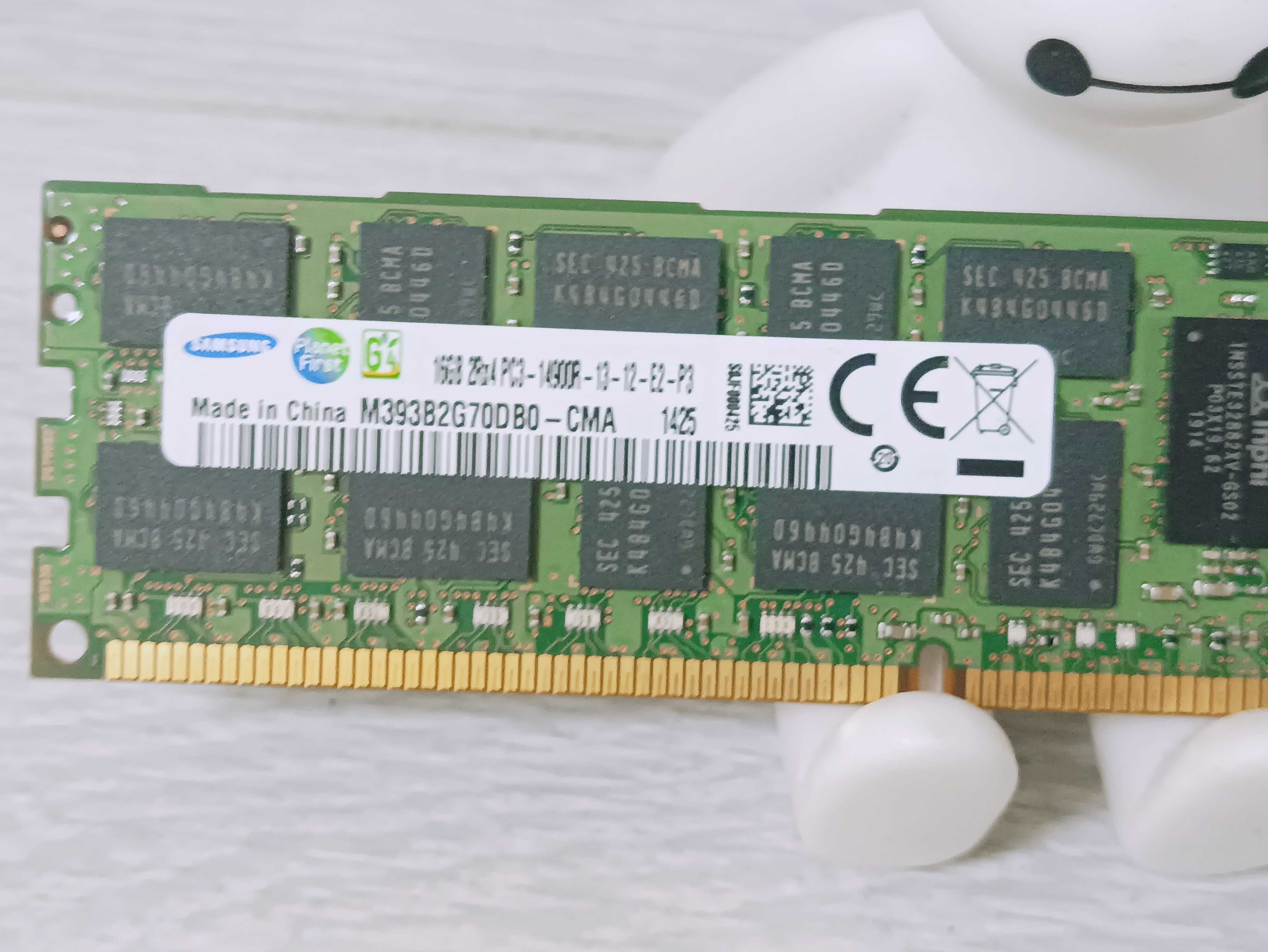 Серверная оперативная память 16gb Samsung DDR3-1866Mhz PC3-14900R