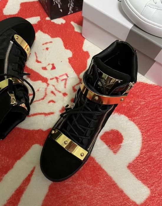 кроссовки Giuseppe zanotti черные | джузеппе