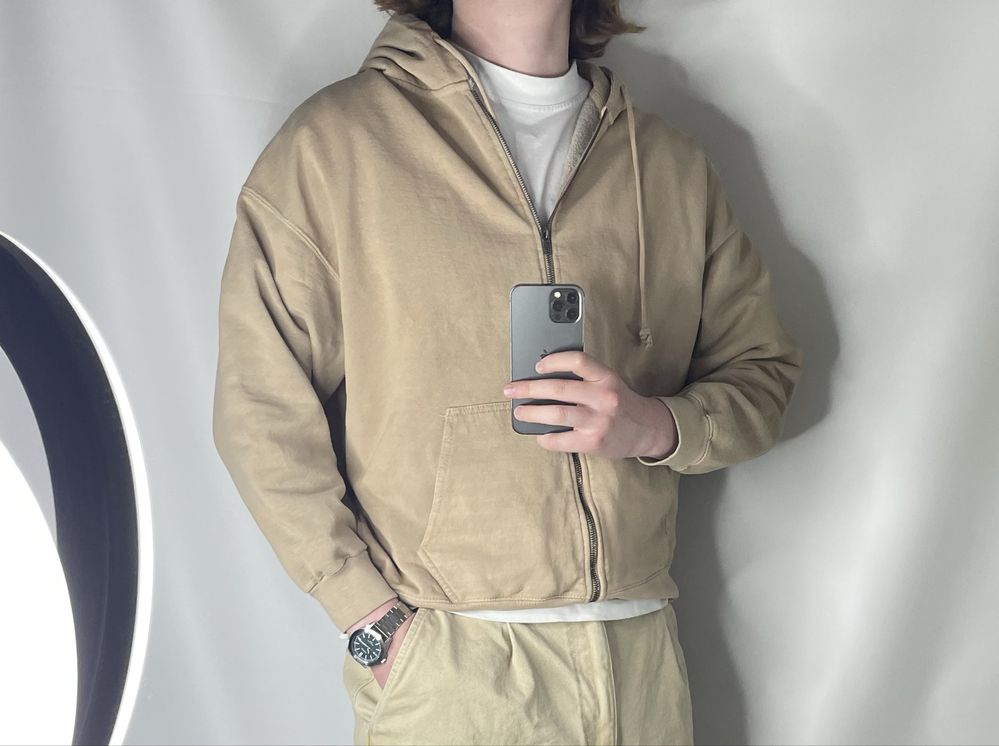 Базовий оверсайзовий зіп худі baggy oversized zip hoodie зип худи