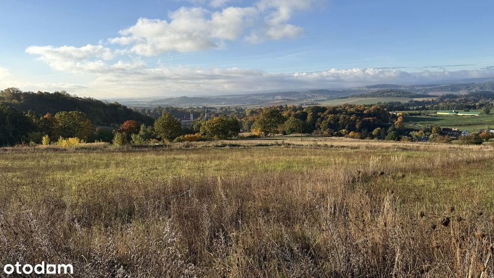 Działka z widokiem w Bożkowie - 1600 m2