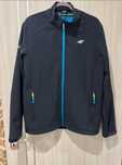 Softshell męski kurtka softshellowa polar granatowa L 4F