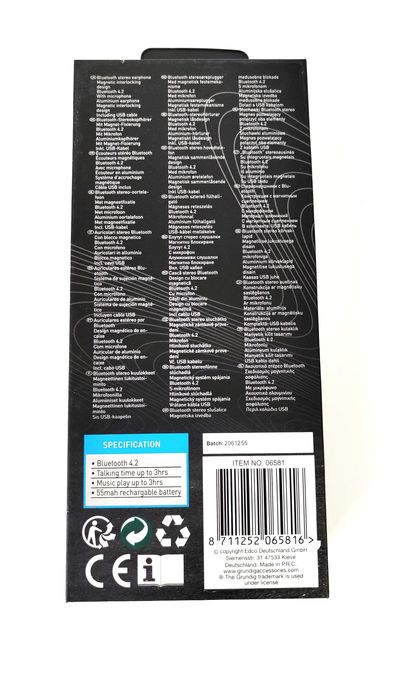 Słuchawki Bluetooth z mikrofonem Grundig