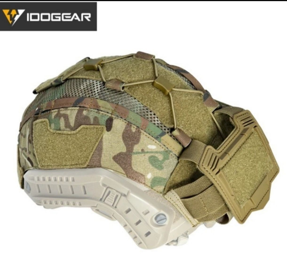 Кавер IDOGEAR Multicam для шолома з кишенею. Маскувальний чохол