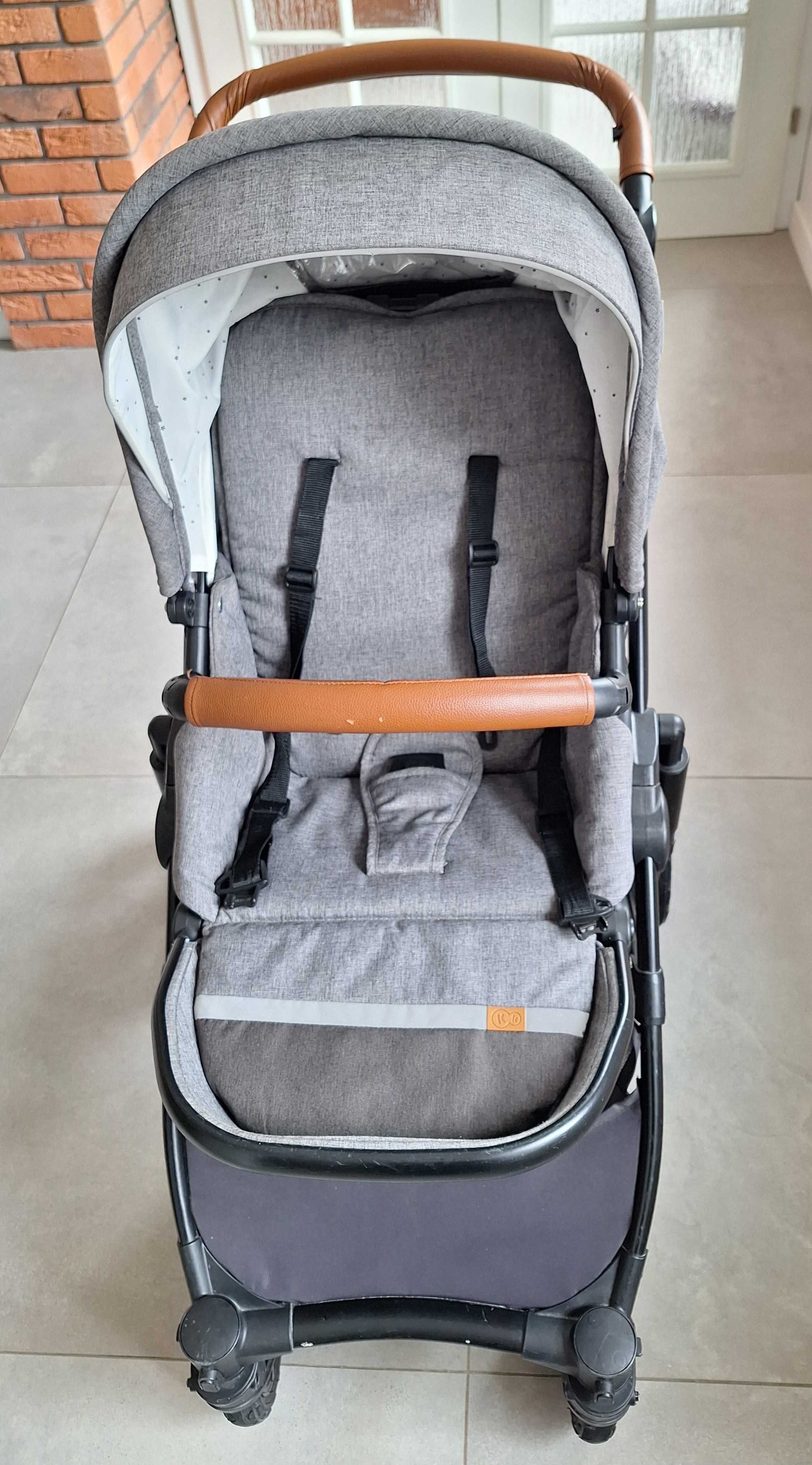 Wózek Kinderkraft Prime 2 w 1 + fotelik BabySafe York