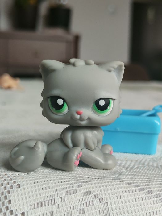 Littlest pet shop unikatowych kot figurka Kolekcjonerska