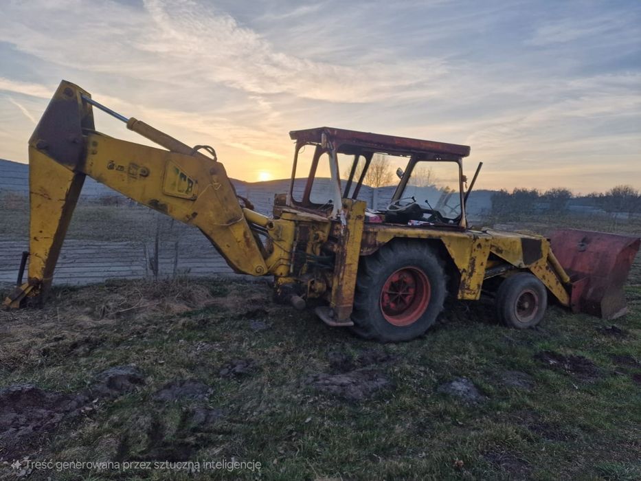 Koparko ladowarka Jcb 3c 75r 3x lyzka perkins