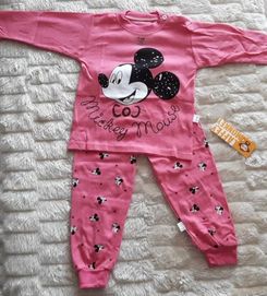 Piżama Myszka Mickey Mouse 110 różowa