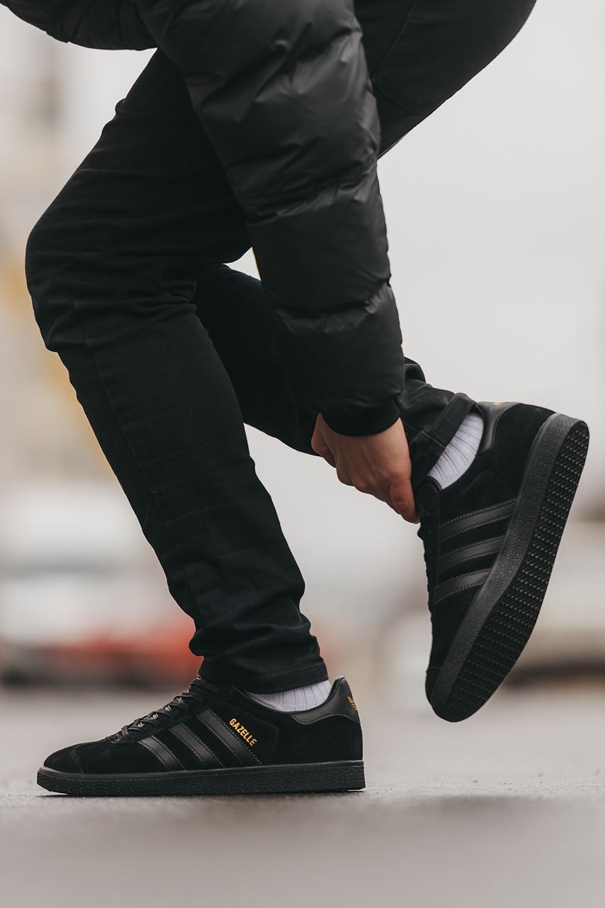 Чоловічі кросівки Adidas Gazelle Black р41-45