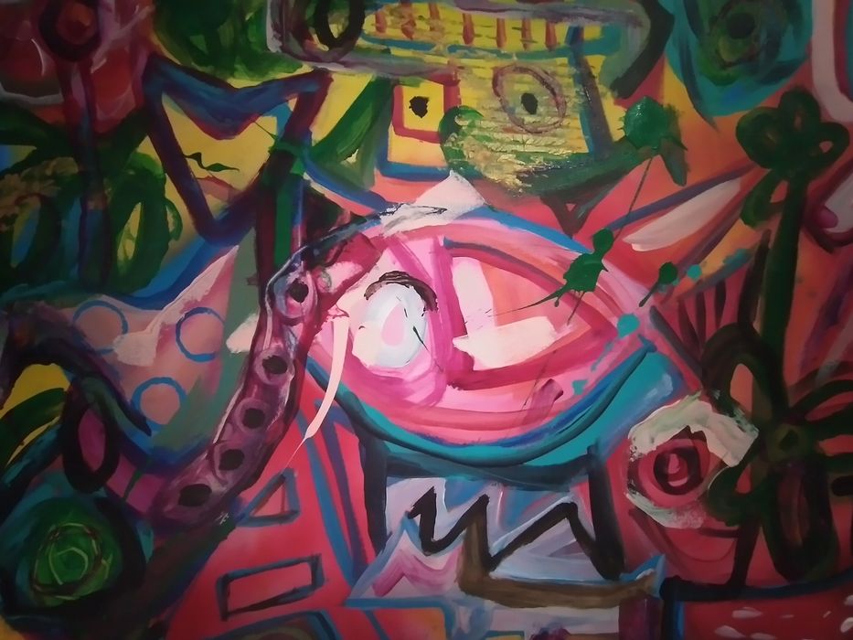 Quadro em Acrílico sobre tela, 50x60
