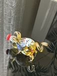 Поросенок стекляный фигурка