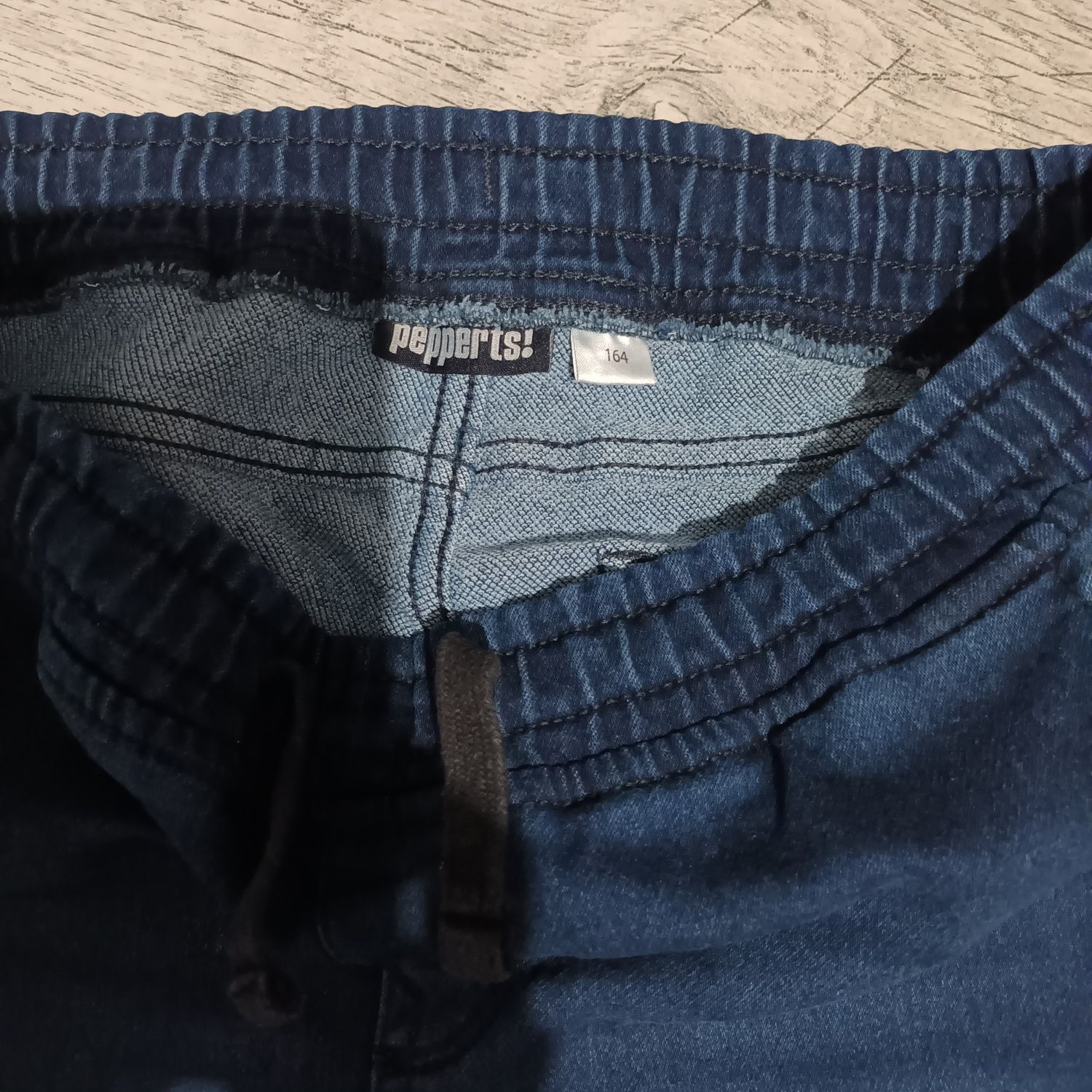 Spodnie chłopięce jeansy cotton r164 Pepperts