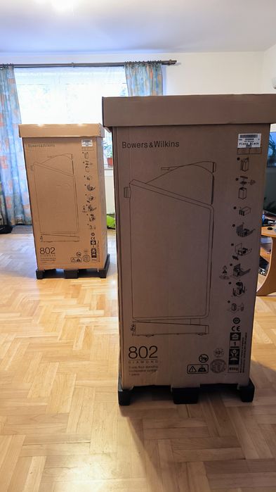 Bowers and Wilkins B&W 802d2 black