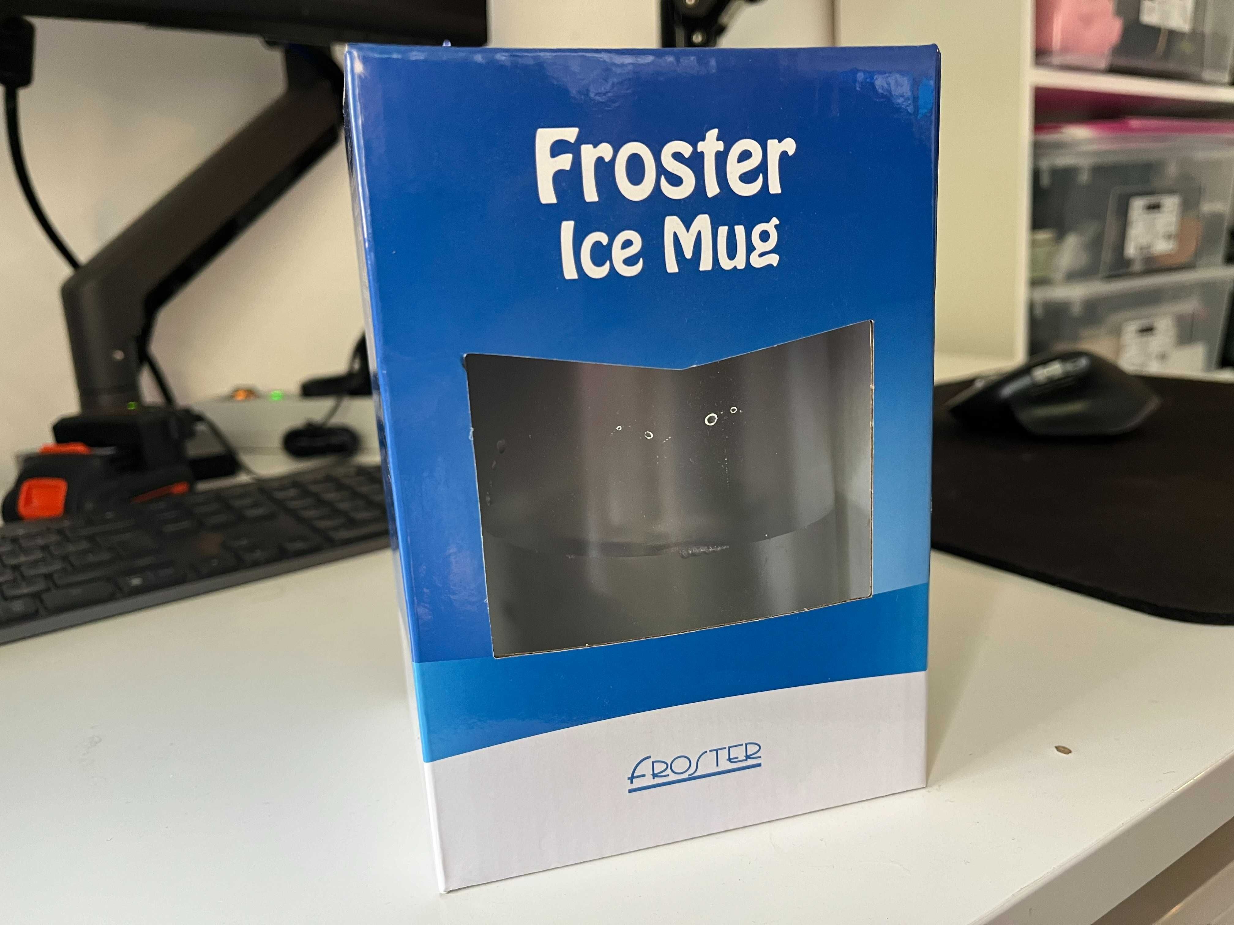 Kufel do piwa Froster Ice Mug 500 ml przezroczysty NOWY