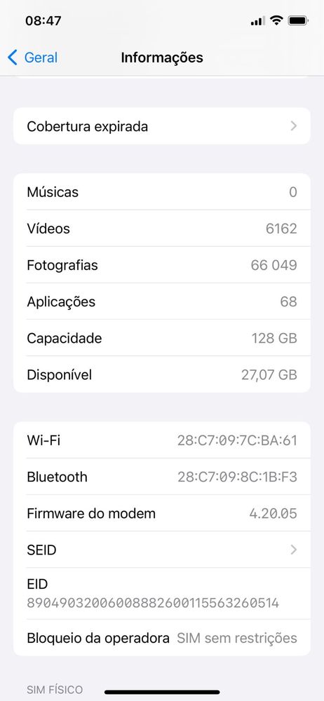 iPhone 12 Pro 128gb branco