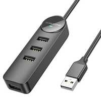 Borofone Adapter Dh5 Erudite 4 W 1 - Usb Na 4Xusb 3.0 - 0,2 Metra