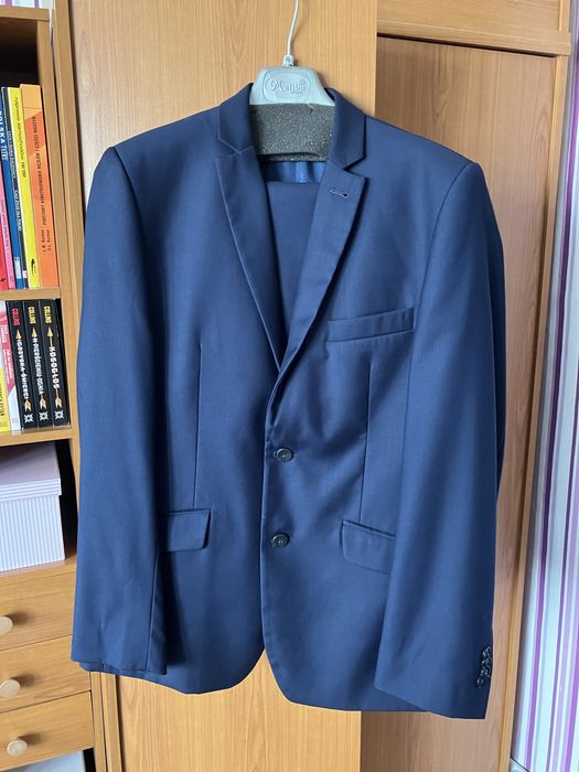 Garnitur ślubny granat granatowy Malibu 50/176