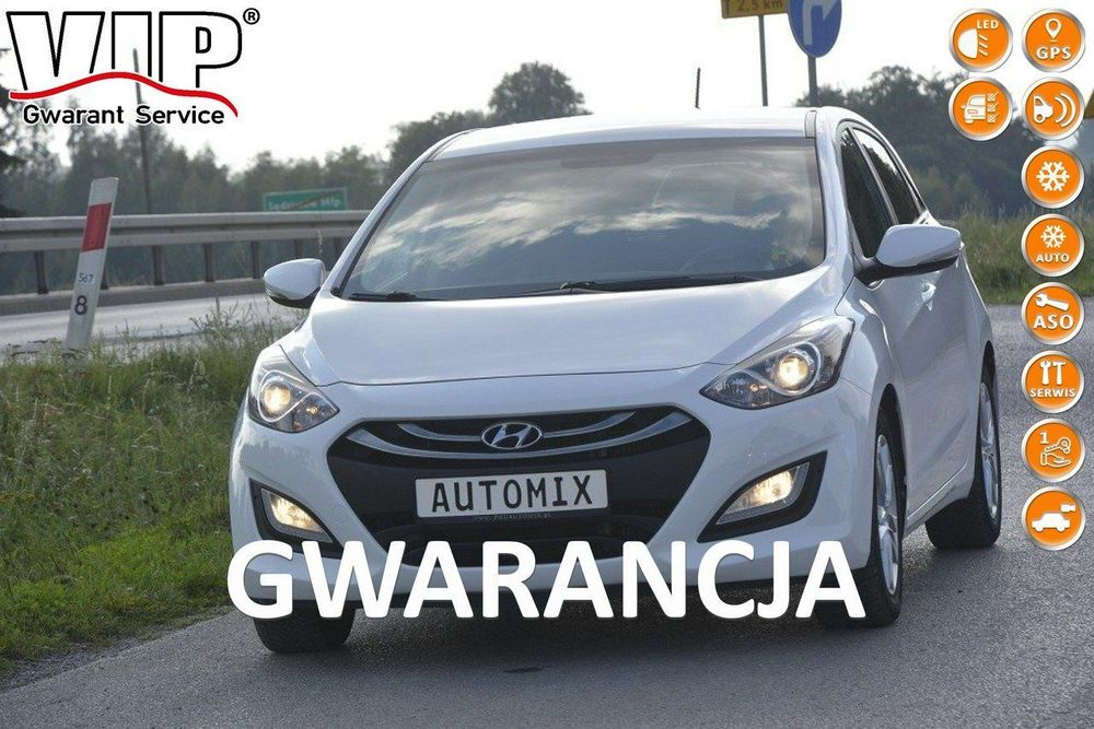 Hyundai I30 1.6 CRDI nawigacja kamera cofania gwarancja przebiegu bezwypadkowy