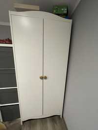 Szafa biała 80 x 187 ikea smagora