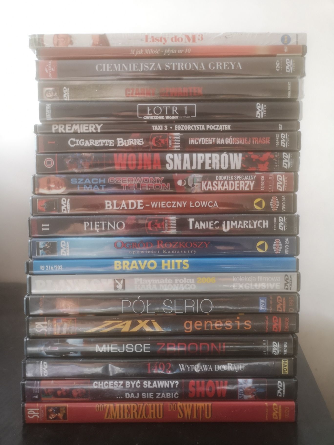 Płyty DVD kolekcja