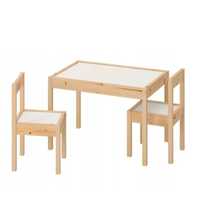Stolik i dwa krzesełka Ikea