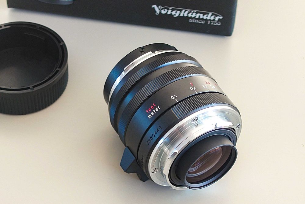 Lente/Objetiva Voigtlander Nokton 28mm 1:1.5 Typ I