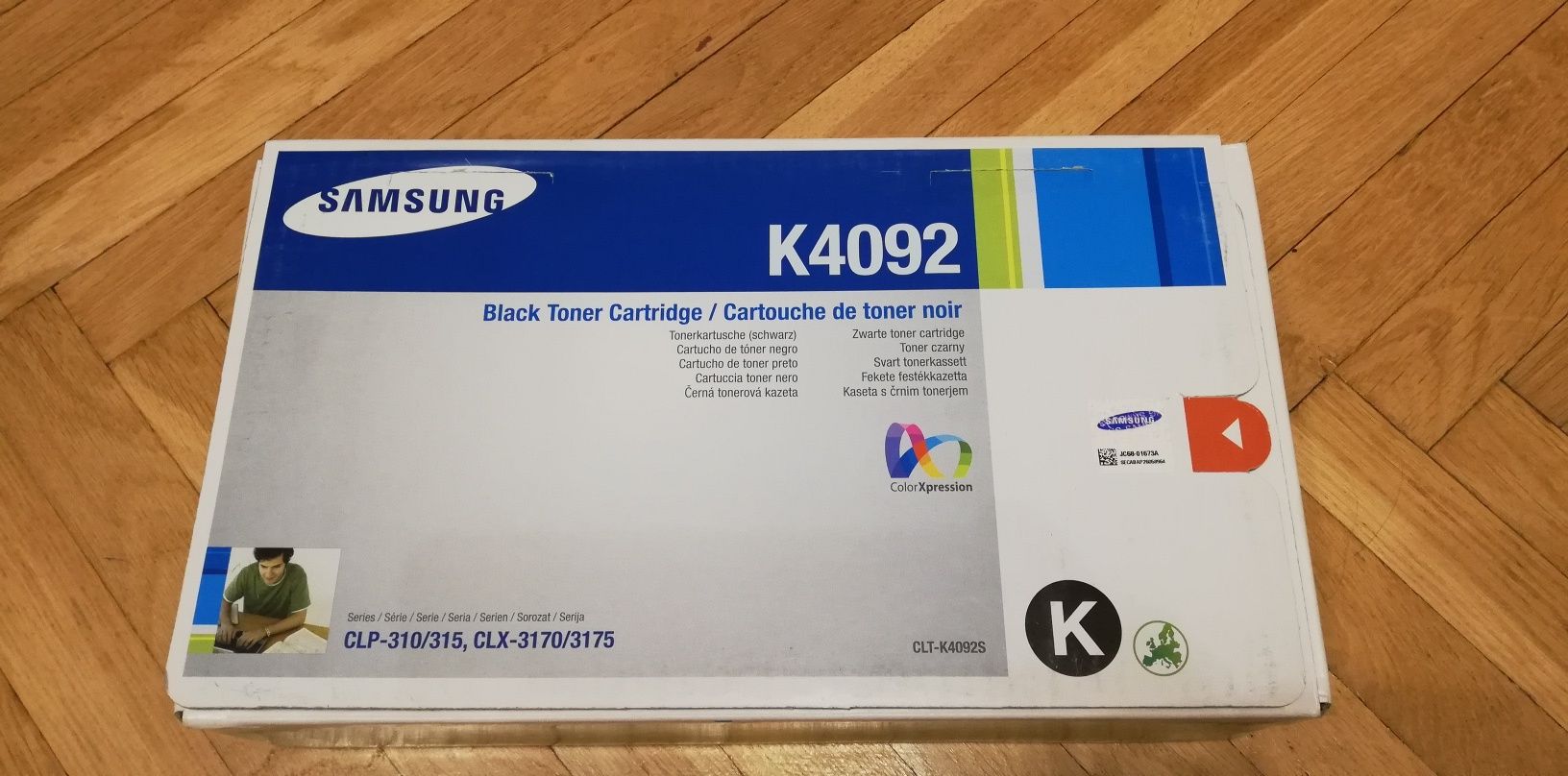 Toner czarny K4092 Samsung CLX 3185 CLX 3175 Black Oryginalny