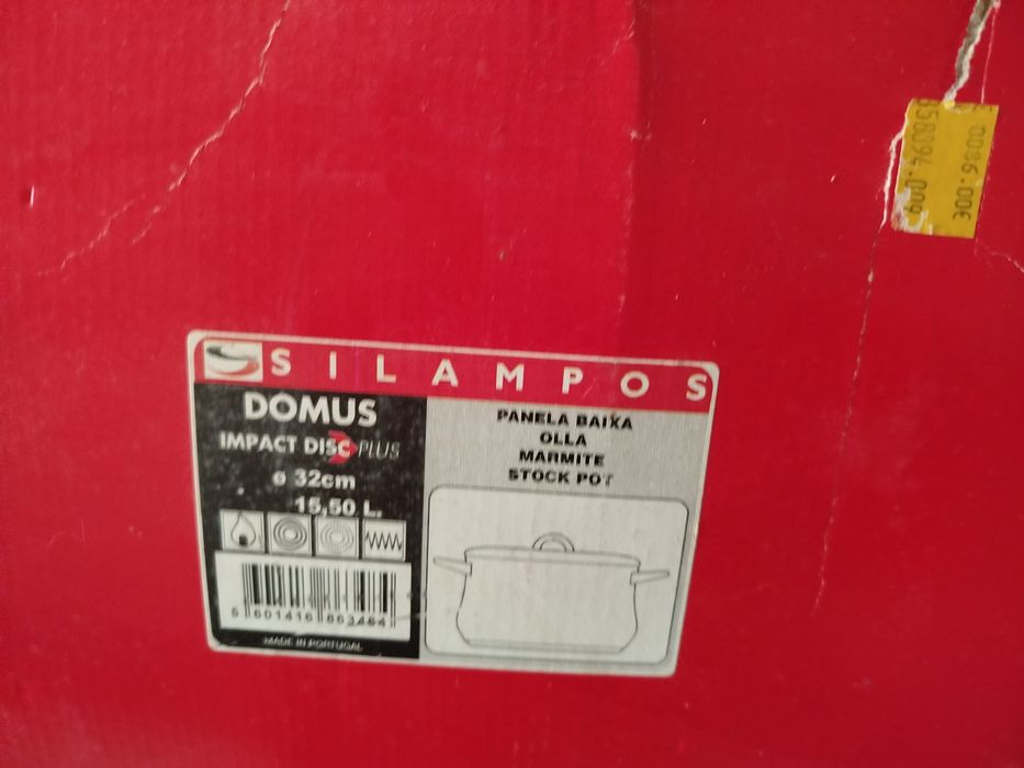 Panela baixa domus Silampos 32cm 15,50 litros
