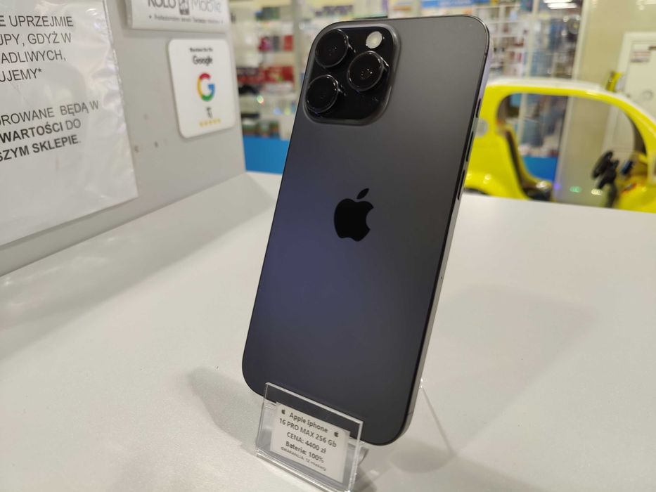 Telefon Apple iPhone 16 Pro Max 256 GB bat: 100% + GW 12 msc