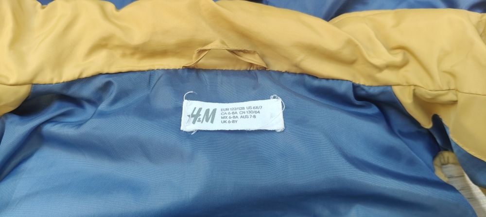 Kamizelka, bezrękawnik H&M rozmiar 122/128