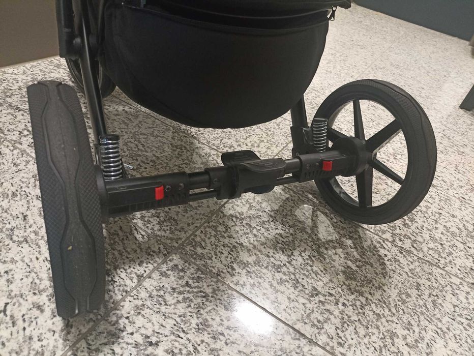 Wózek Emilio Adamex 2w1 wózek, spacerówka, adaptery