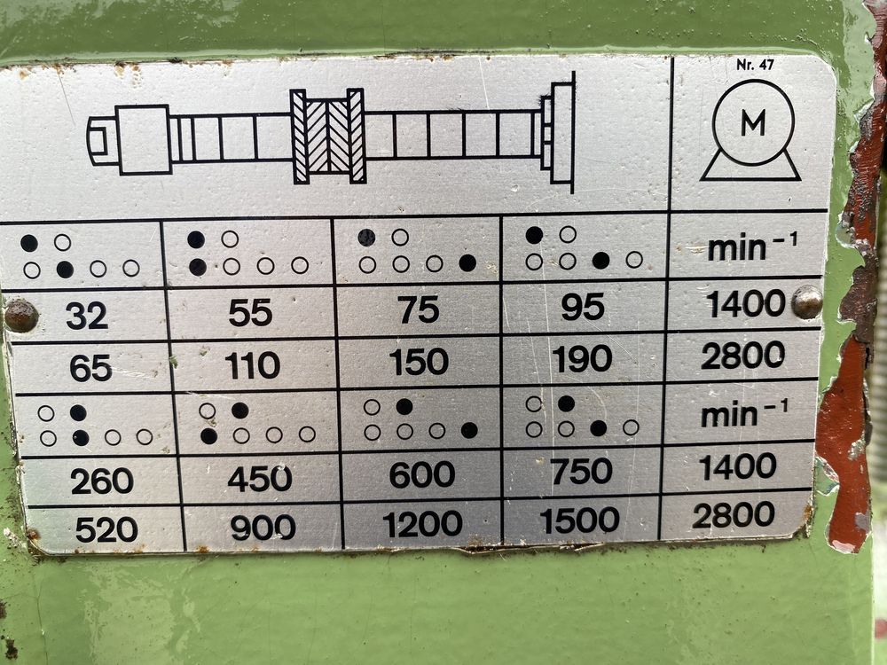 Frezarka Reckermann fu 1000 z Niemiec