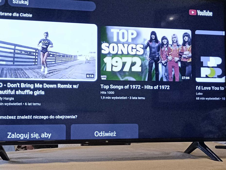 Markowy 43 cale, bardzo dobry Smart TV, UHD 4K.